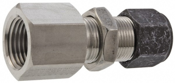 Compression Tube Bulkhead Female Connect
